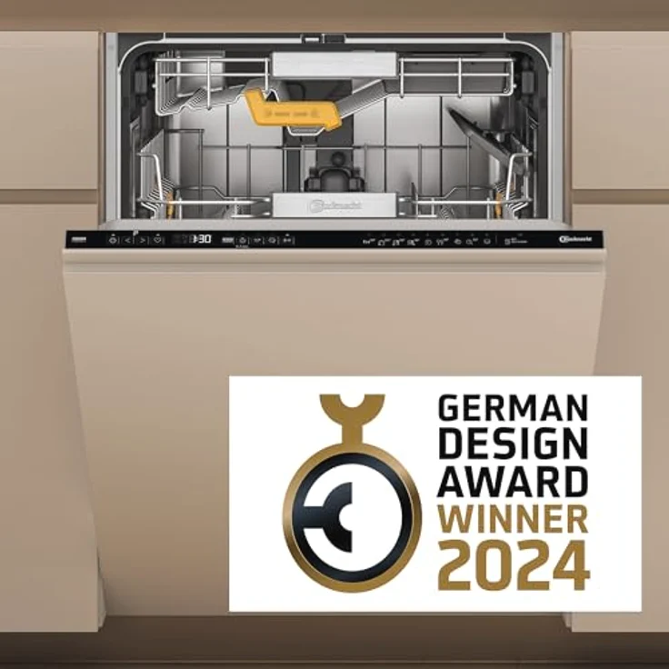Bauknecht B8I HP42 LC, vollintegrierbarer Geschirrspüler mit MaxiSpace und NaturalDry, Energieeffizienzklasse C, 42 dB – Bild 3