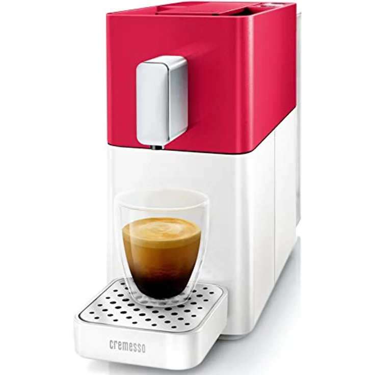 Cremesso Kapselmaschine Easy Heart Red-Shell White – Bild 2