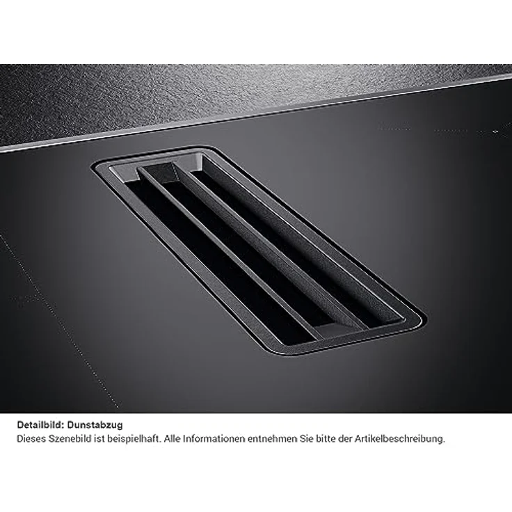 AEG CCE84543XB Kochfeld mit Dunstabzug, Einbaugerät, A+, Breite 80 cm, schwarz, edelstahl – Bild 5