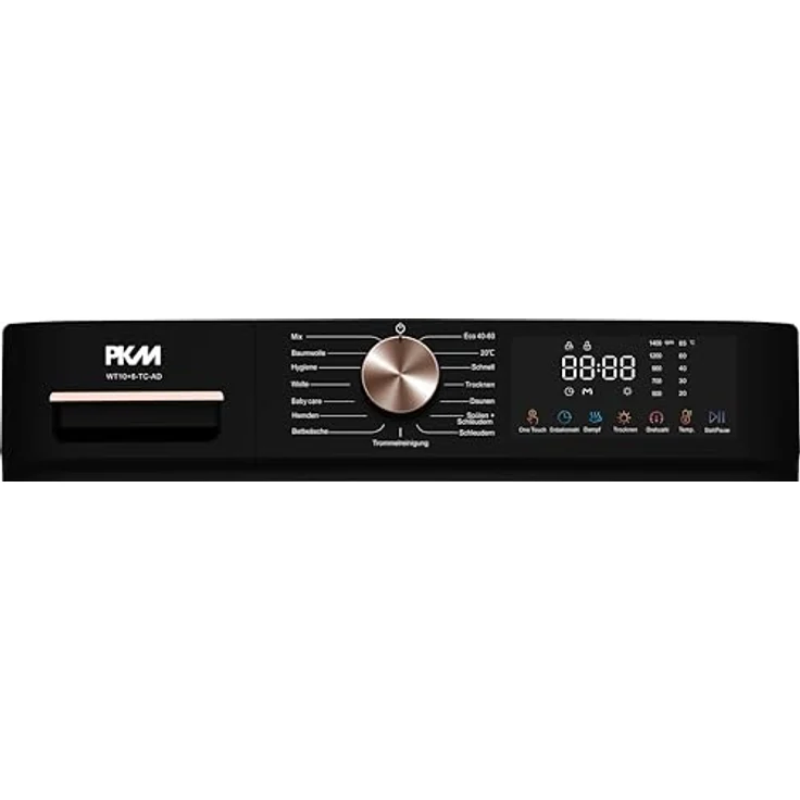 PKM Waschtrockner, 10/6 kg Fassungsvermögen, Energieeffizienzklasse A, Edelstahl-Innenraum – Bild 3
