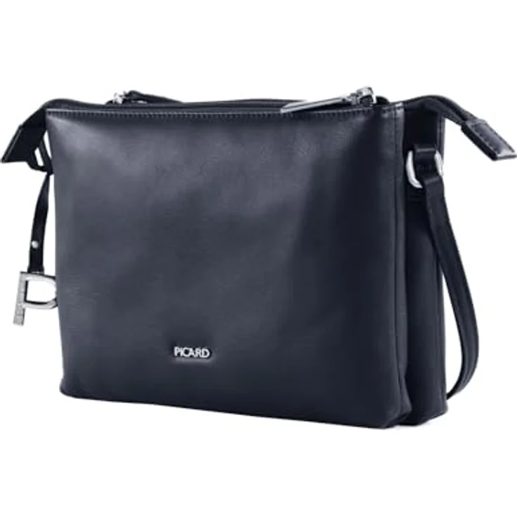 Picard Really Umhängetasche, 24 cm, aus 100% Leder, blau – Bild 2
