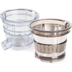 Kuvings Whole Slow Juicer, Entsafter mit Creme und Smoothie Strainer