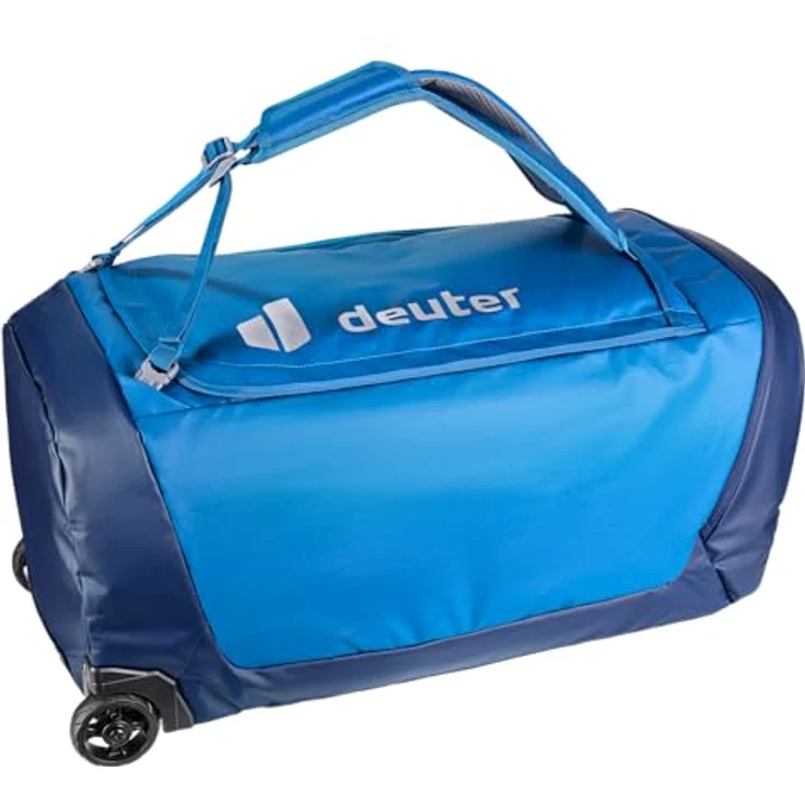 deuter DUFFEL PRO ROLLER 90 L, Rollbare Sporttasche mit wasserabweisendem Material und verstellbarem Griff – Bild 4