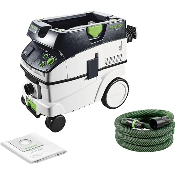 Festool Absaugmobil CTM 26 E CLEANTEC, Nass- und Trockensauger mit 26 l Behältervolumen – Bild 2
