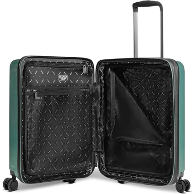 REDOLZ Handgepäck mit Laptopfach | Ultra-Leichter Koffer 40 x 23 x 55 cm & Frontöffnung | von 45 auf 55 Liter erweiterbar | nur 3,2 kg (Essentials 14) – Bild 5