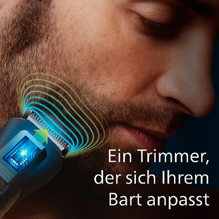 Philips Multigroom Series 7000, All-in-One-Trimmer, 15-in-1 Barttrimmer und Haarschneider für Gesicht, Kopf und Körper - ein Tool mit 26 Längeneinstellungen (0.5-20 mm) (Modell MG7950/15) – Bild 4
