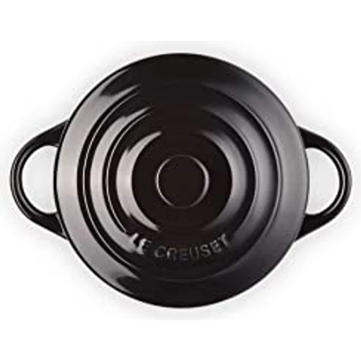 Le Creuset Mini-Cocotte schwarz 10 cm schwarz – Bild 4