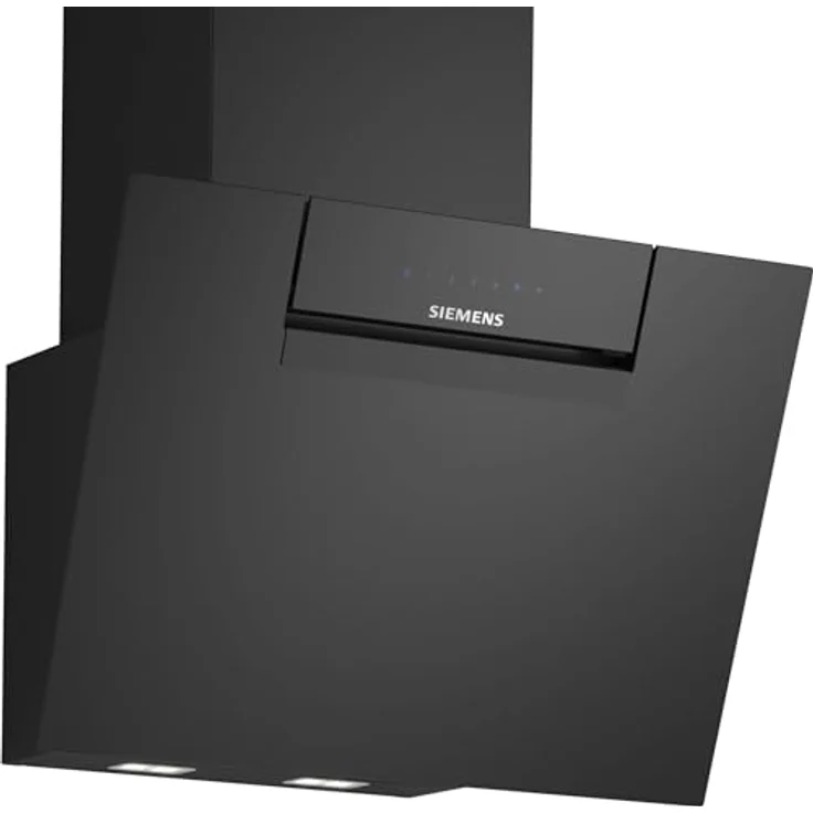 Siemens LC67KFN60 iQ300, Wandesse, 60 cm, Schwarz mit Glasschirm, cookConnect System - Wandesse und Kochfeld, touchControl, LED-Beleuchtung – Bild 1