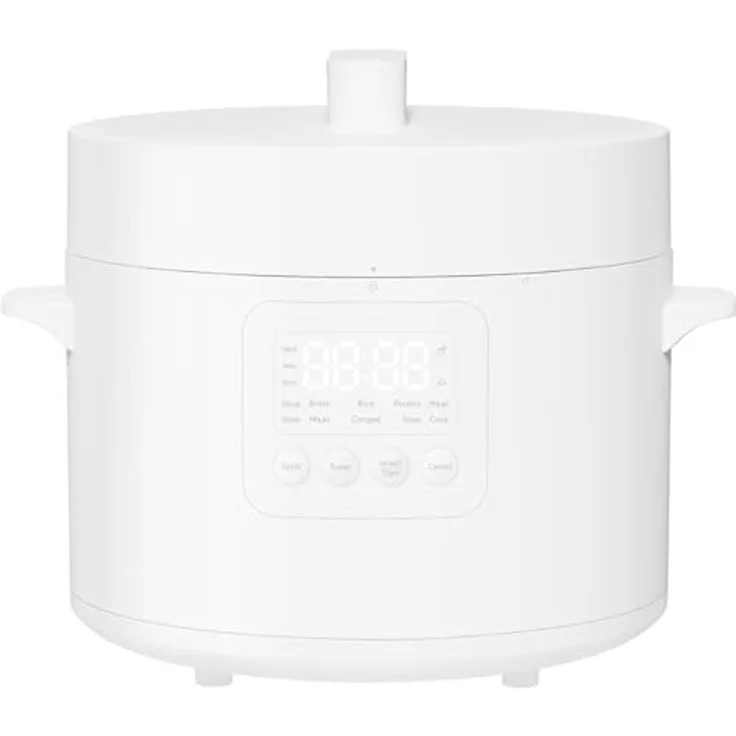 Xiaomi BHR8845EU Multicooker, 4.8l, 1000 W, 6 Programme, 7 Texturanpassungsstufen, 8 Sicherheitsschutzfunktionen, Timer, Temperaturregelung, Weiß – Bild 2