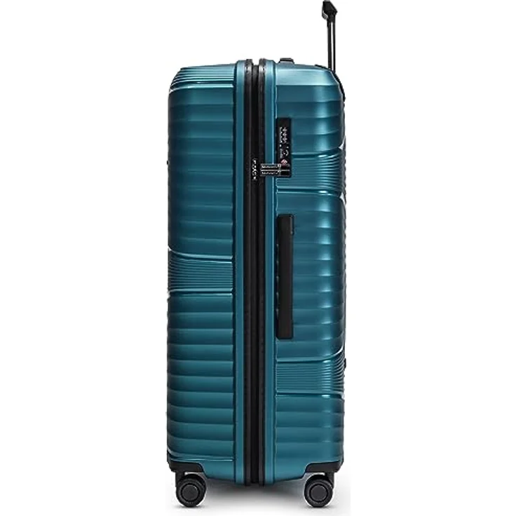 Pactastic Ultraleicht Hartschalen Check-in Koffer | Großer XL Trolley 50 x 32 x 75 cm / 103 Liter/nur 3.630 Gramm, Polypropylen Material | 4 Doppelrollen & TSA-Schloss - Preisvergleich – Bild 2