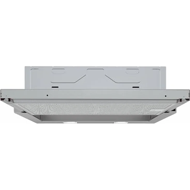 Neff N 30 D46BR12X7, Flachschirmhaube 60 cm, Silbermetallic, mit 2 Leistungsstufen und 2 x 1,5 W LED-Beleuchtung – Bild 1