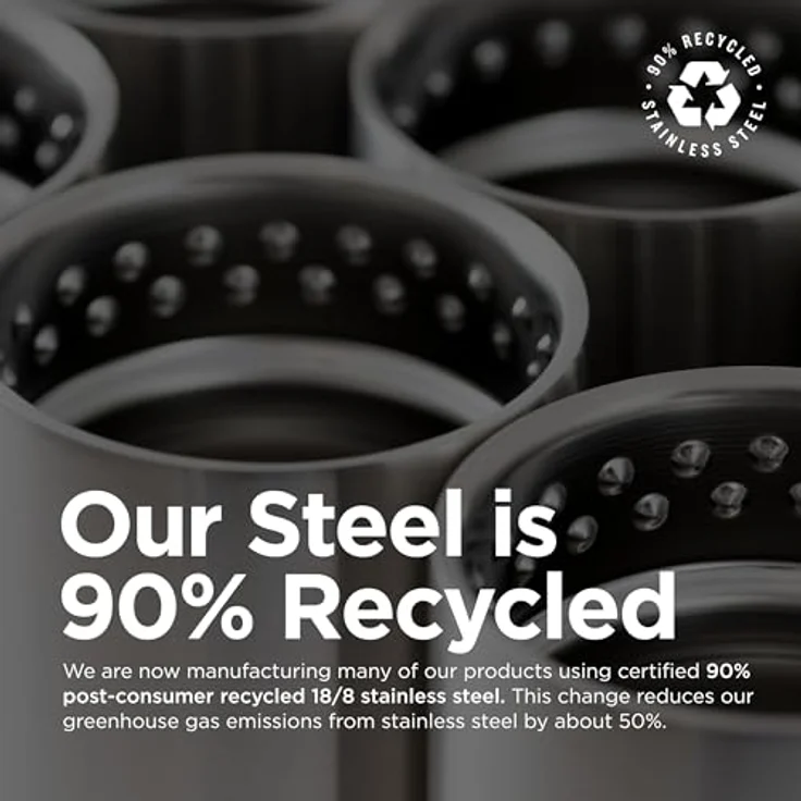 Klean Kanteen Classic 532ml Sport Trinkflasche mit Weithals und Sport Cap – Edelstahl, leicht und langlebig – Bild 5