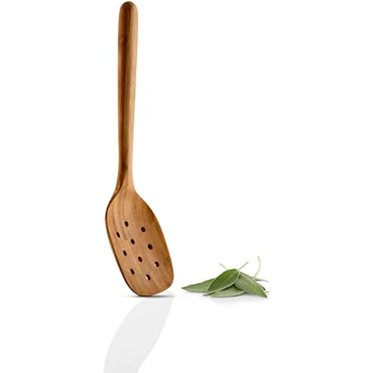 Eva Solo Nordic Kitchen Schaumlöffel Bambus, Kochzubehör mit hochwertigem Design und Funktionalität – Bild 3