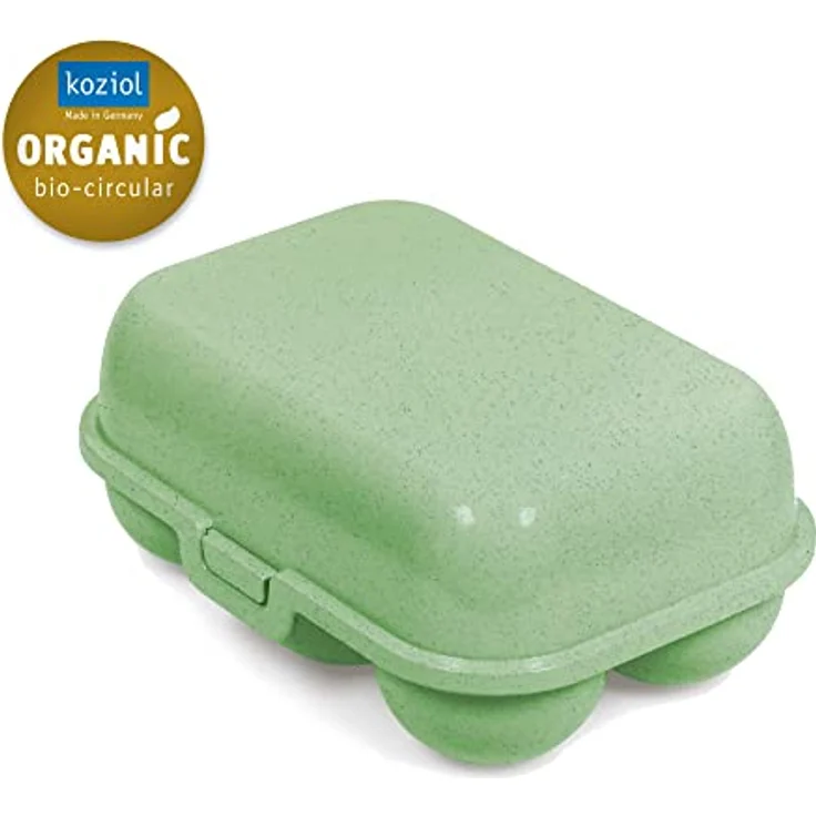 EGGS TO GO MINI Eierbox nature leaf green – Bild 2