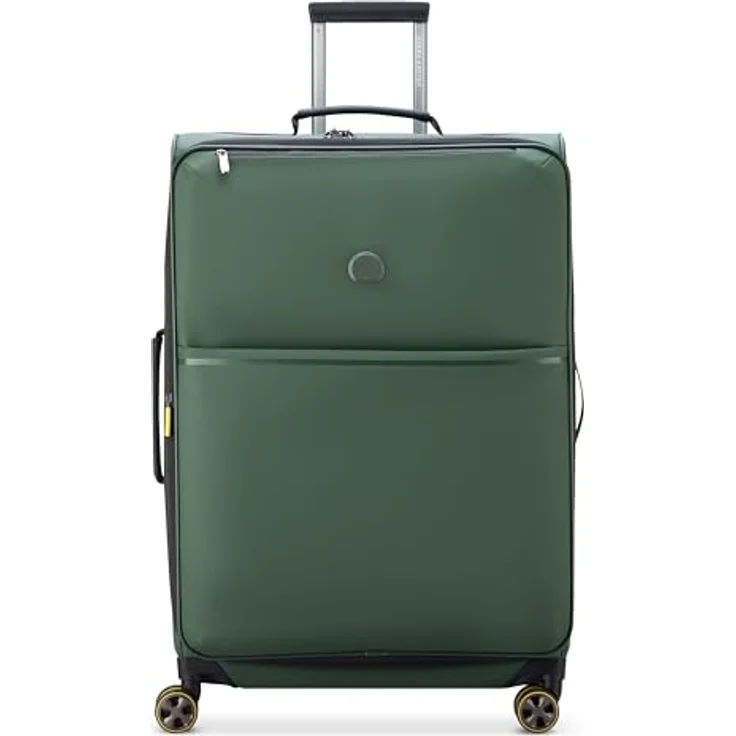 DELSEY Paris Turenne Soft, erweiterbarer Koffer 76 cm x 50 cm x 33 cm, XL, grün, wasserabweisend, 10 Jahre Garantie – Bild 1
