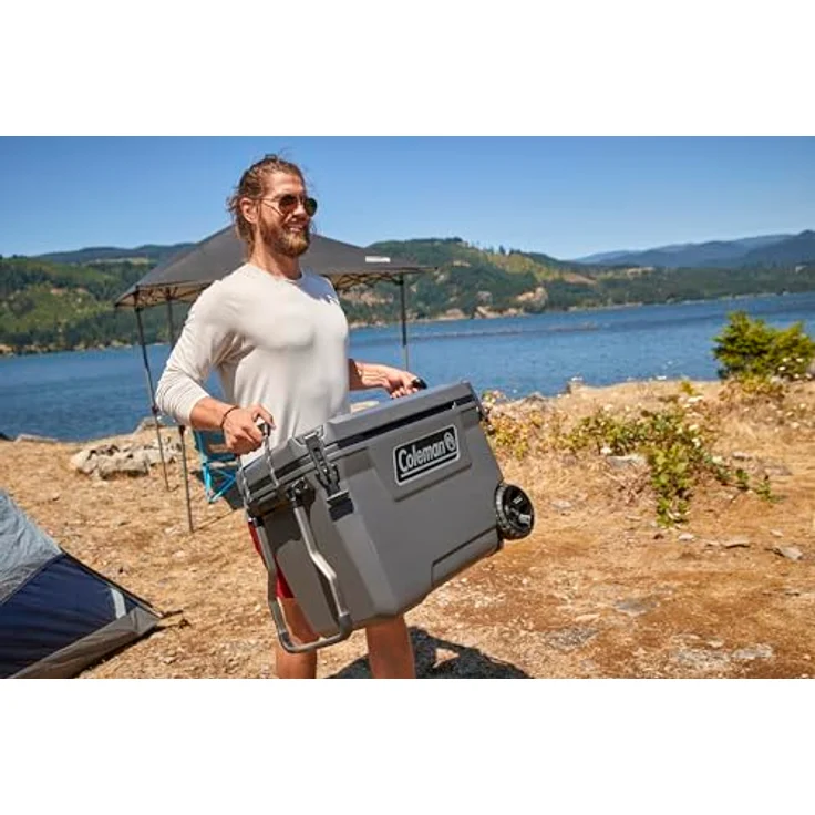 Coleman Convoy 65 QT, Kühlbox mit 29 l Nutzinhalt, 120 Stunden Kühlleistung, dunkelgrau – Bild 15