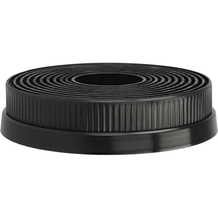vhbw 4x Aktivkohlefilter kompatibel mit KKT KOLBE K113 -S2 BASE604ED, BASE604WED, TEL350, BASE604S Dunstabzugshaube - Schwarz – Bild 5
