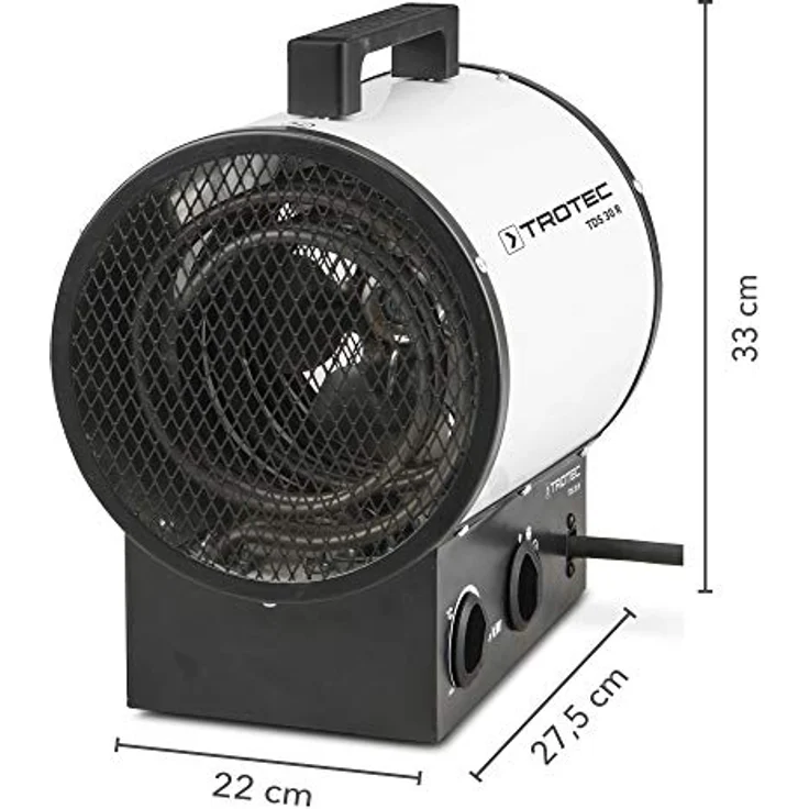 Trotec Elektroheizer TDS 30 R, Heizgerät – Bild 4