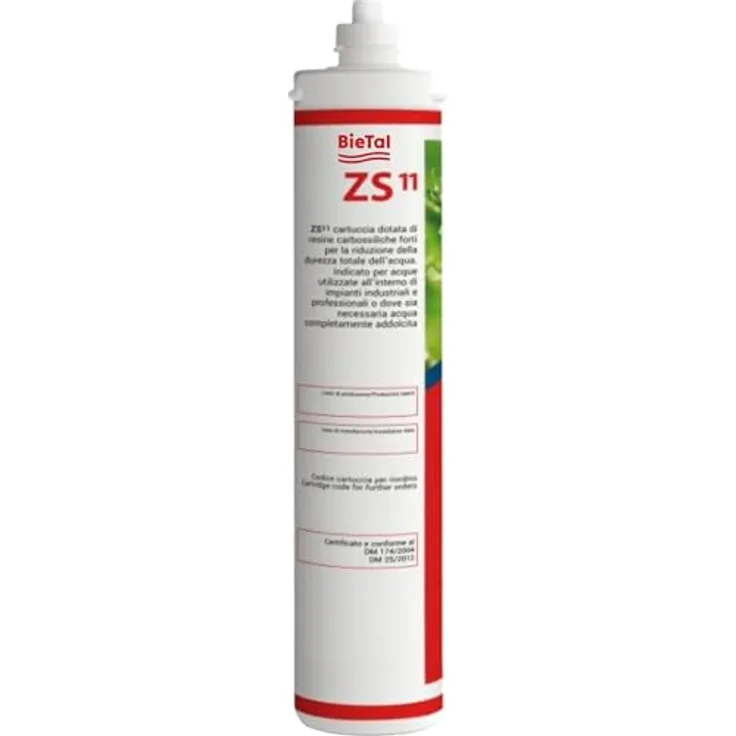 BieTal® ZS11 Wasserfilter Kartusche Patrone gegen Kalk, bakteriostatisch, zur Trinkwasseraufbereitung