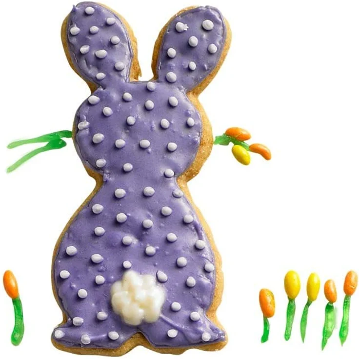 Kaiser Hase Henry, klein Ostern Plätzchen Ausstecher für Kekse, Edelstahl, 8 x 6,5 x 2,5 cm – Bild 4