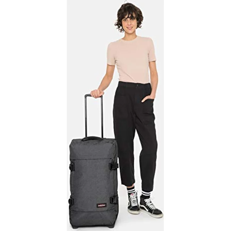 Eastpak TRANVERZ M Koffer, 172 cm, 168 L, Black Denim (Grau) – Bild 3