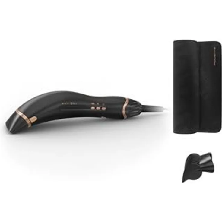 Rowenta Air Motion CF8C20E0, Haartrockner mit ergonomischem Design, Hochgeschwindigkeitsmotor und Coanda-Effekt für weniger Frizz