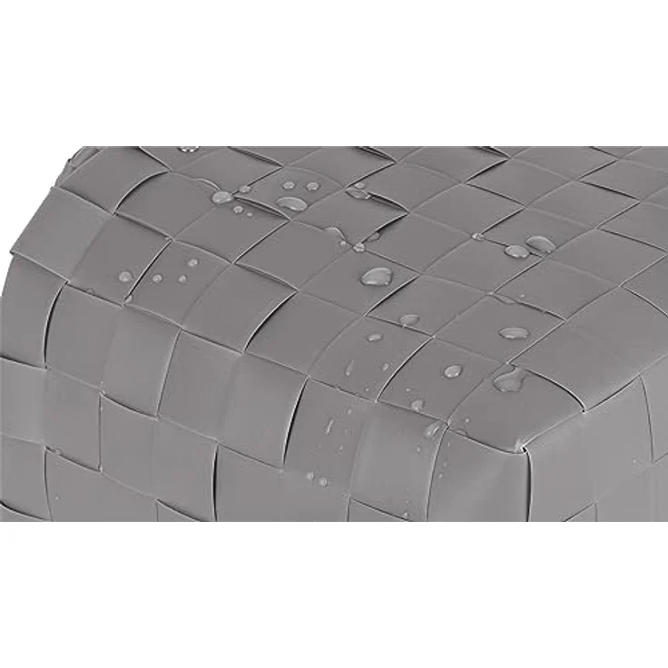 normani geflochtene Einkaufstasche mit Henkeln, extra robuste Tragetasche aus 70 % recyceltem Material, 20 Liter, Farbe Brown – Bild 5