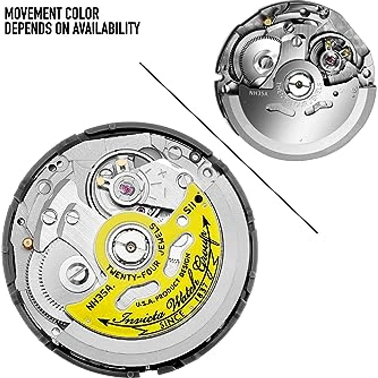 Invicta Pro Diver 17039, Edelstahl Automatikuhr mit 40mm Gehäuse, schwarzem Zifferblatt und 20 bar Wasserdichtigkeit – Bild 3