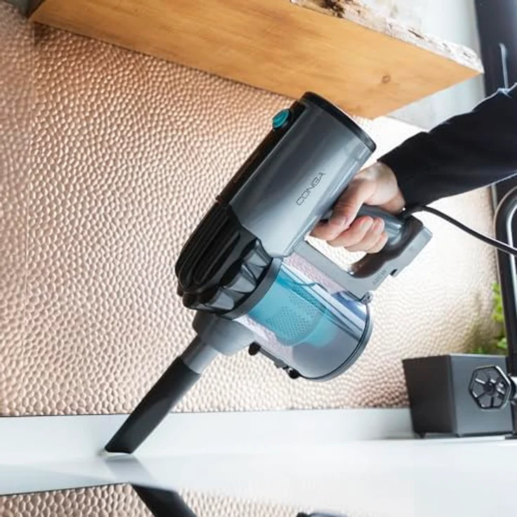 Cecotec Conga ThunderBrush 560 Handstaubsager, 600 Watt, Netzbetrieb, Zyklon-Technologie, 6 m Aktionsradius – Bild 3