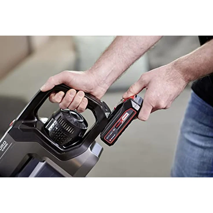 Severin HV 7186 Sepuro Pro Handstaubsauger, 60 min Akkubetrieb, beutellos, HEPA-Filter, anthrazit-rot – Bild 6