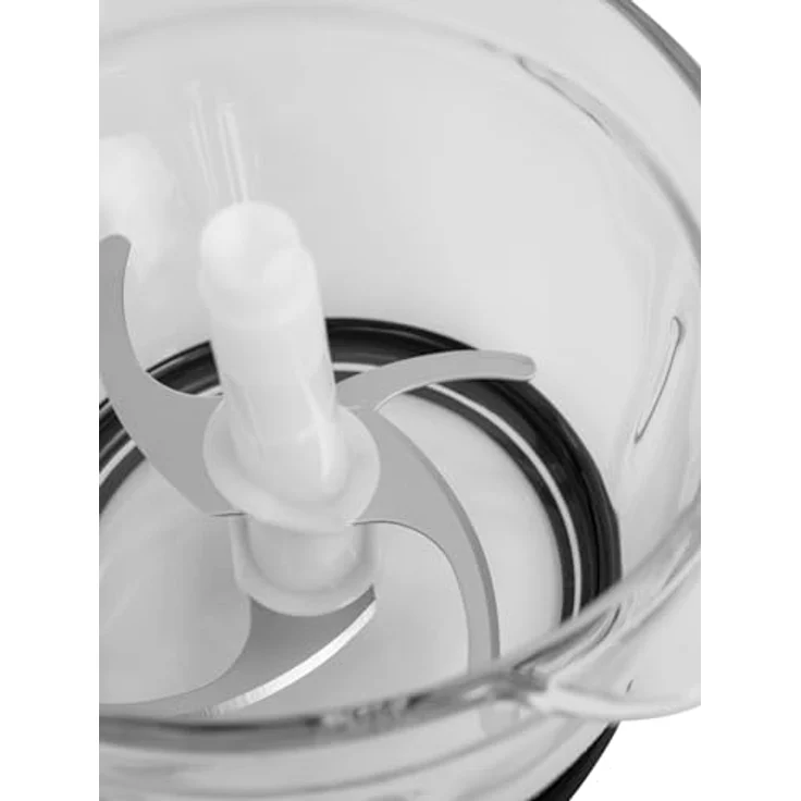 Dittert MI004B-00 Serie One Zerkleinerer, 500 W, 4 Klingen, 1 l, Schwarz und Transparent, Versandkostenfrei – Bild 5
