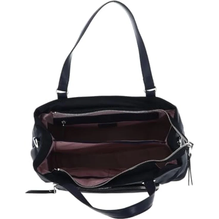 Picard Legere Shopper, stylishe Tote Bag aus strapazierfähigem Nylon, Schwarz, 33 x 15 x 25 cm – Bild 5