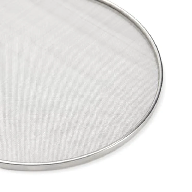 DE BUYER 4605.21 Sieb 4 Maschen austauschbar Edelstahl grau 0,5-1-2-3 mm Durchmesser 21 cm – Bild 5