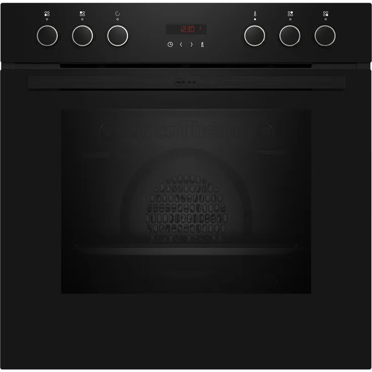 NEFF E2CCG6AK0 Herd mit CircoTherm® Heißluftsystem, Pyrolyse-Selbstreinigung und LED-Display