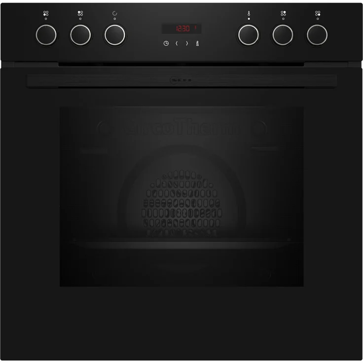 NEFF E2CCG6AK0 Herd mit CircoTherm® Heißluftsystem, Pyrolyse-Selbstreinigung und LED-Display – Bild 1