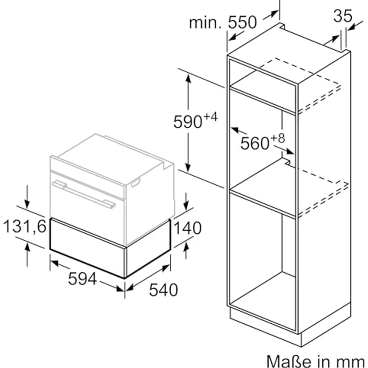 Einbau-Tellerwärmer N1AHA01G0 – Bild 6