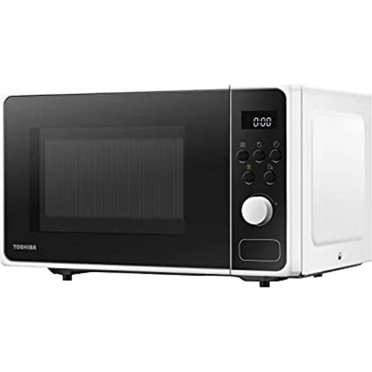 Toshiba MM2-AM23PFWH Mikrowelle, Standgerät, 800 Watt, 23 Liter Garraum, schwarz – Bild 4