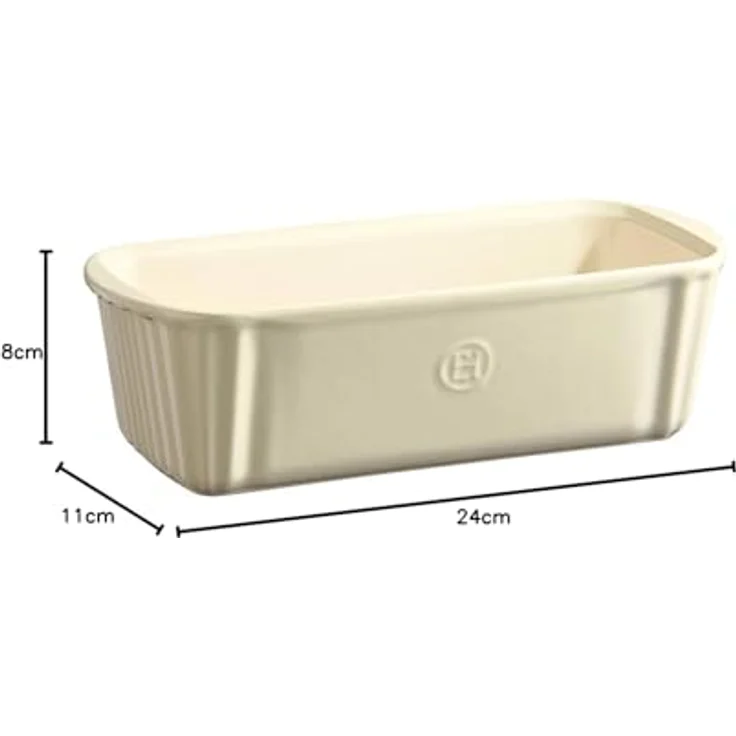 Cakevorm klein 235x105mm Emile Henry 6120-02 Argile – Bild 6