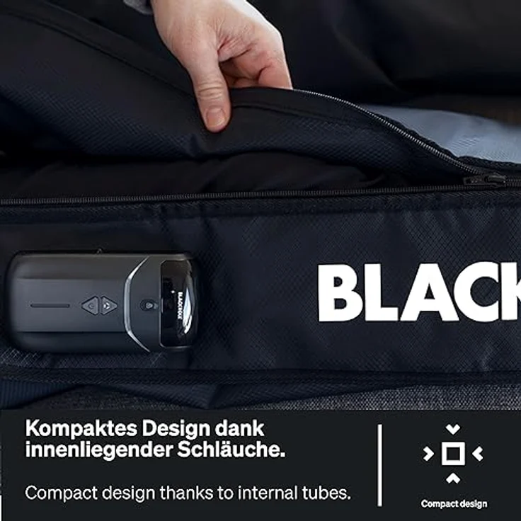 BLACKROLL® COMPRESSION BOOTS - Hochwertige Kompressionsmassage für Beine - Verbessert Durchblutung und Beweglichkeit - Ideal für Regeneration und Entspannung - Größe M – Bild 4