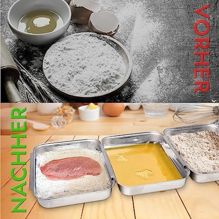 Panierschalen Set 3-teilig groß  – Bild 6