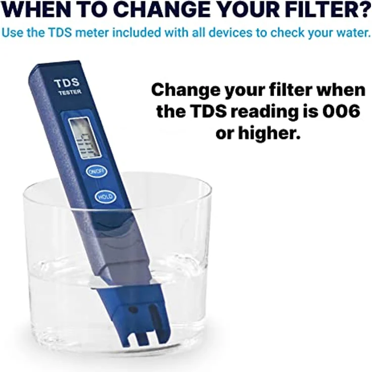 Zerowater 5-Stufiger Wasserfilter Ersatz, Wasseraufbereiter Trinkwasser - NSF-Zertifiziert zur Reduzierung von Blei, Anderen Schwermetallen und PFOA/PFOS - Wasserfilter Kartuschen 2er-Pack, Weiß – Bild 5