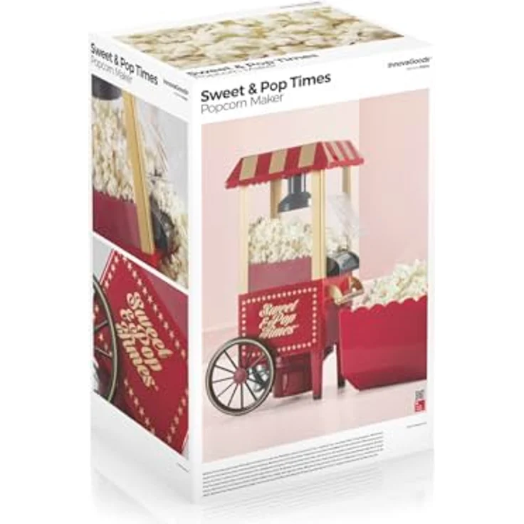 InnovaGoods IG114772 Popcornmaschine, 1200 W, Rot – Bild 6