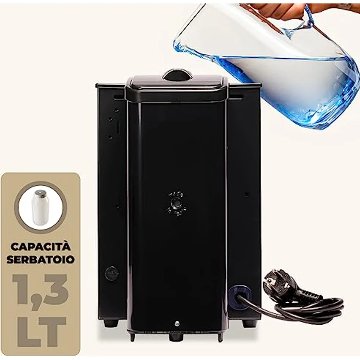 Faber Coffee Machines Slotplast Nero ESE Pad Espressomaschine, Einstiegsgerät mit einfacher Reinigung und schnellem Aufheizen, schwarz – Bild 5