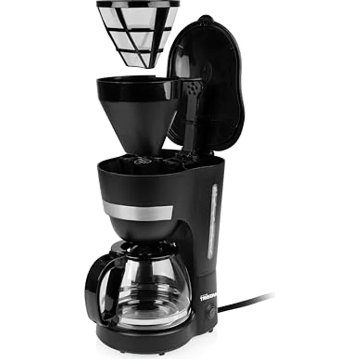 Tristar Filterkaffeemaschine CM-1282 - 1,25 L, Max. 12 Tassen, Permanentfilter, Anti-Tropf-System & Warmhalten - 750 W – Bild 3