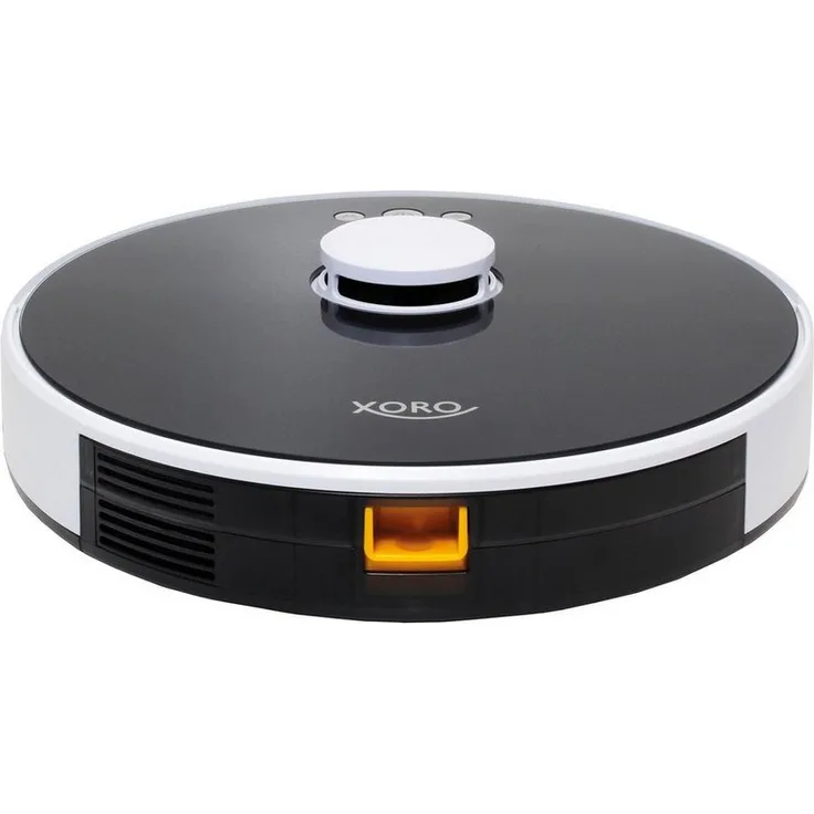 Xoro Saugroboter HSR 200 (WLAN Saugroboter) BUNDLE mit Ersatzteilset Cleaning Set, Lasernavigation, Wischfunktion, Alexa & GoogleHome kompatibel