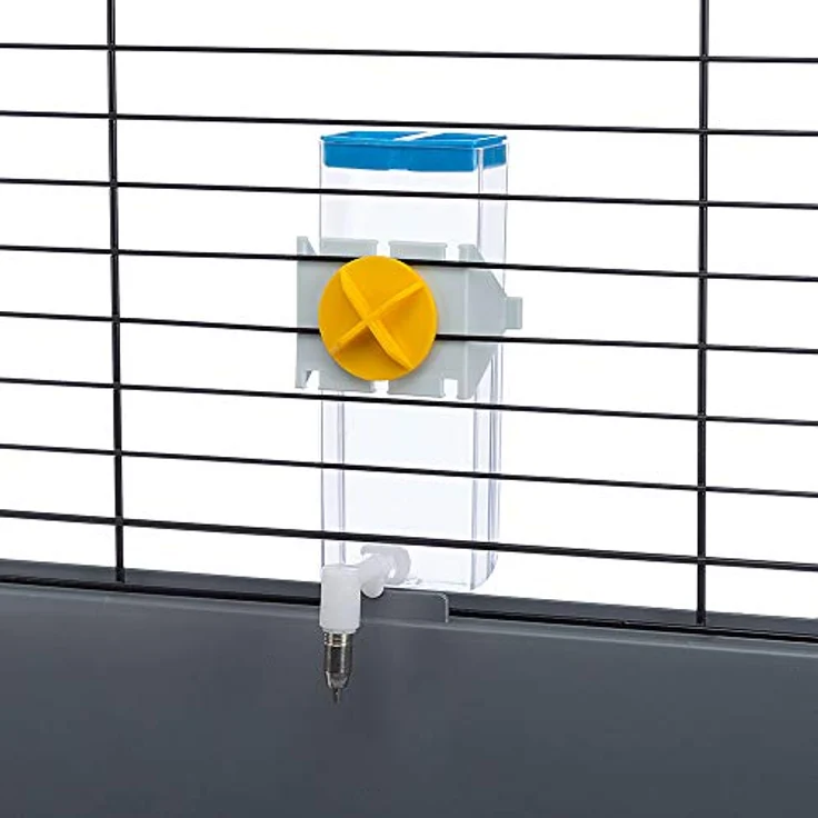 Ferplast 84676070 Nager-Trinkautomat, Befestigung am Gitter ohne glatten Oberflächen, Sippy 4672 large, 600 ml – Bild 5