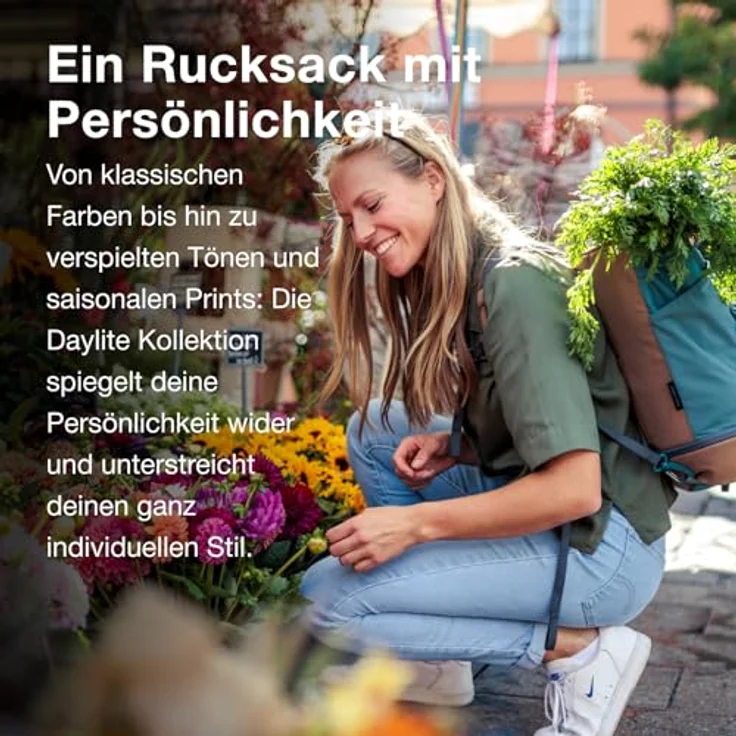 Osprey Daylite Large Tote Pack Shopper, Einkaufsrucksack mit 50 cm Laptopfach, petrol – Bild 5