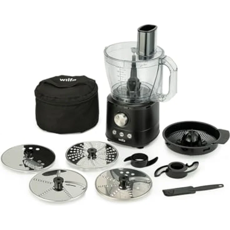 wilfa Zerkleinerer Essentials Foodprocessor, 3l Fassungsvermögen, abnehmbare Schüssel – Bild 2