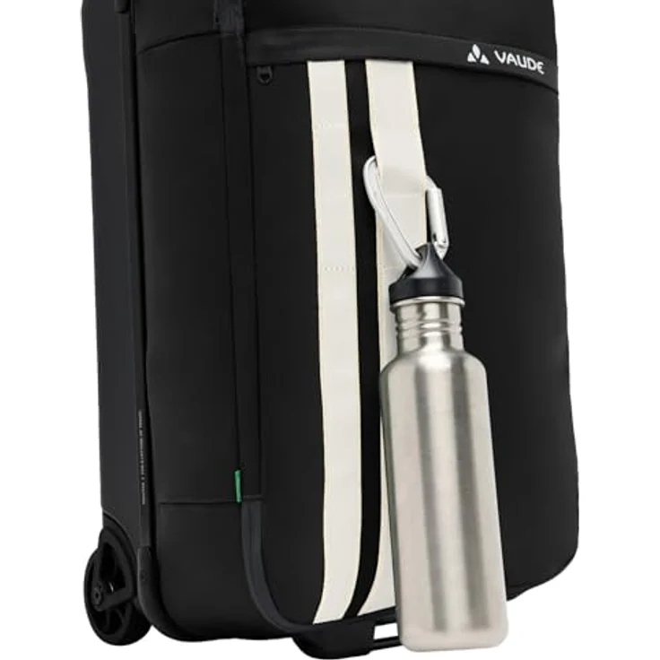 Vaude Takutea 35, Koffer mit arretierbarem Griff und Außenfächern, Schwarz, (35 l, Handgepäck) – Bild 6