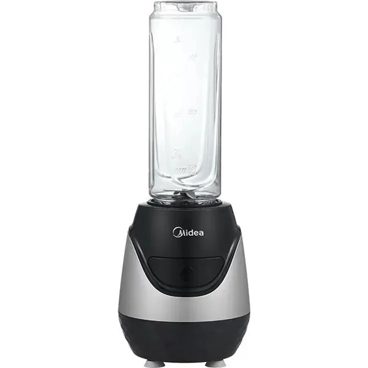 Midea BL1189CEE-MP01S Mini-Standmixer mit 600W, 0,7L BPA-freier Trinkflasche, schwarz